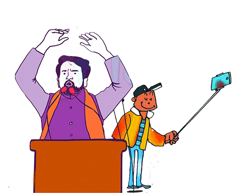 भाजपा के नए सेल्फी किंग