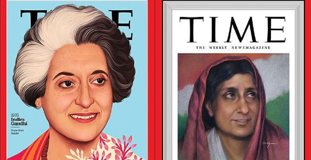 टाइम मैगजीन ने इंदिरा गांधी और अमृता कौर को 100 प्रभावशाली महिलाओं की सूची में किया शामिल