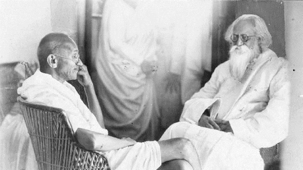 टैगोर और गांधी एक दूसरे की करते थे आलोचना पर सम्मान के साथ
