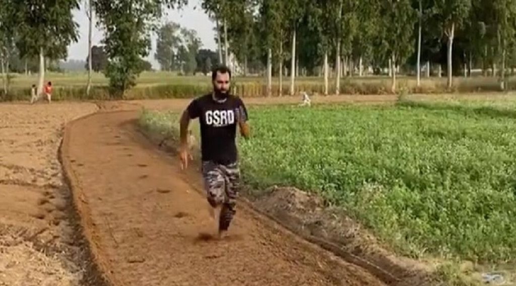 मोहम्मद शमी शहर से दूर अपने फार्म हाउस पर कर रहे हैं स्पेशल ट्रेनिंग