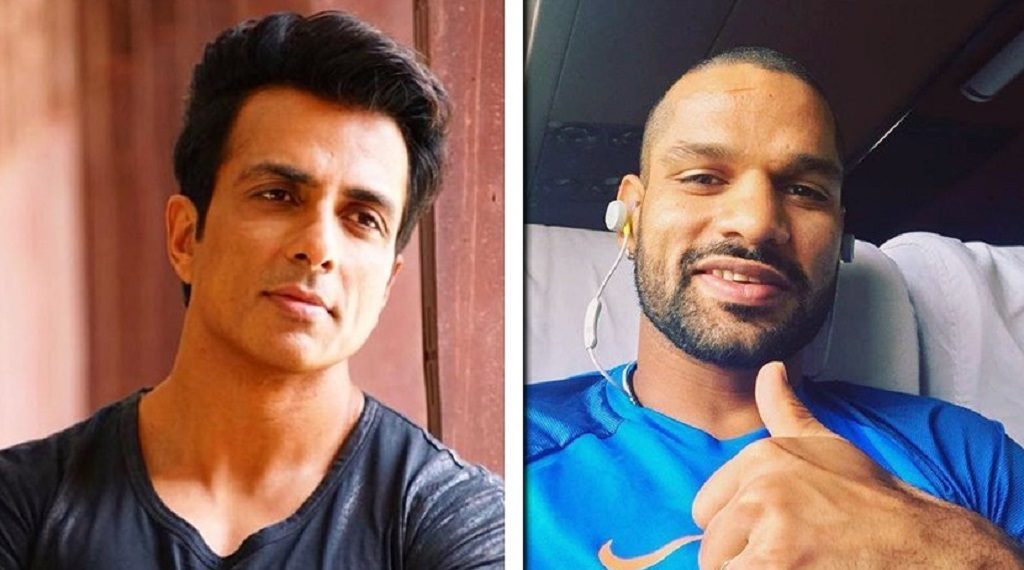 शिखर धवन ने किया तारीफ, सोनू सूद ने दिया दिल जीत लेने वाला ये जवाब