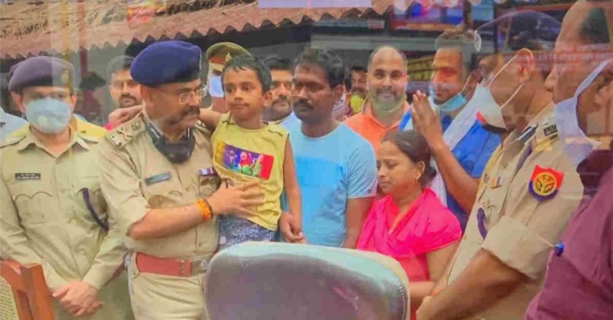गोंडा में UP पुलिस ने उद्योगपति के 6 वर्षीय बच्चे को किडनैपर से 12 घंटे में छुड़ाया