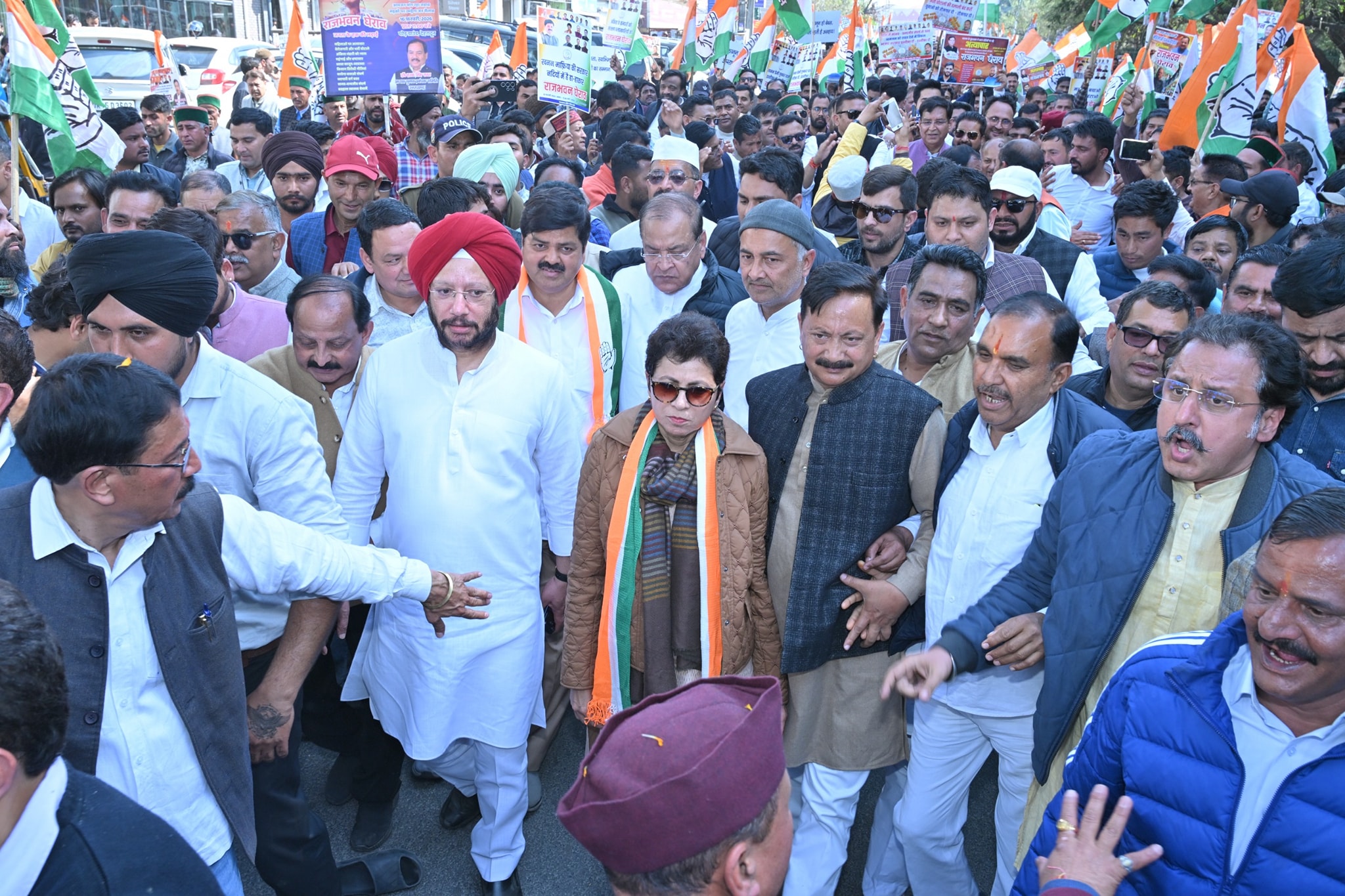 देहरादून में कांग्रेस का शक्ति प्रदर्शन